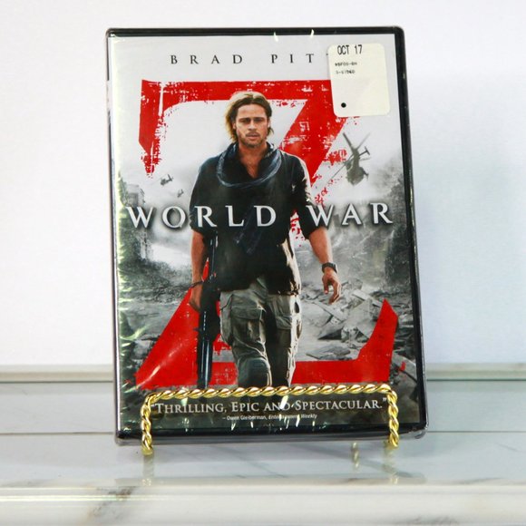 World War Z with Brad Pitt Sealed DVD - Picture 1 of 2